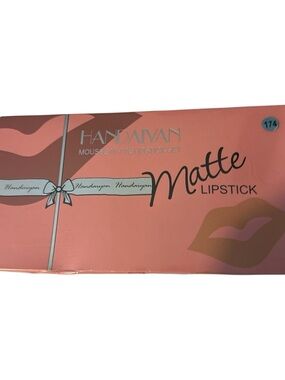 NIB handaiyan mousse Matte Lipstick Set - Pink six pieces nudes nice new